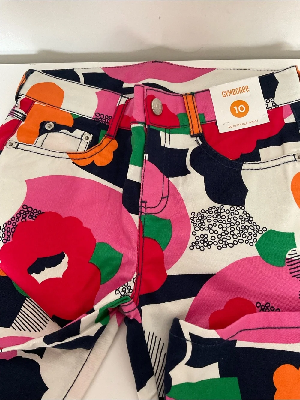 Gymboree Kids Bright Floral Print Pant - Multicolor Size 10